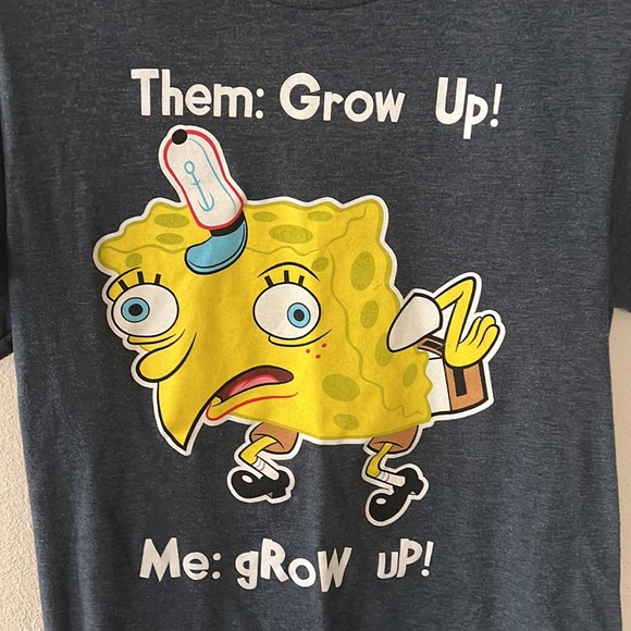 2/$25 SpongeBob Meme Shirt - Picture 4 of 9
